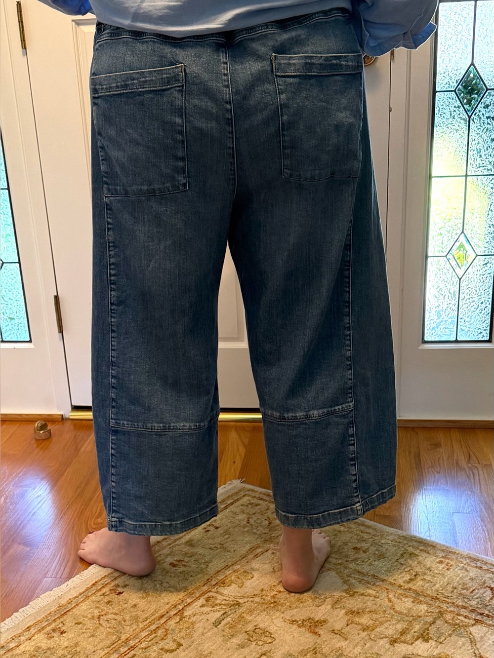 Pilcro Izzy Relaxed Pull On Jeans - Picture 2 of 6